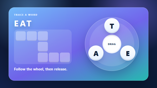Brain Trails: Word Link gameplay thumbnail